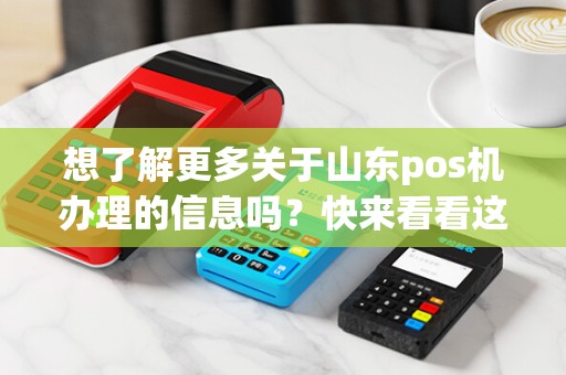想了解更多关于山东pos机办理的信息吗?快来看看这篇详细解读!