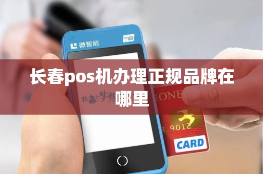 长春pos机办理正规品牌在哪里