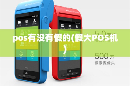 pos有没有假的(假大POS机)