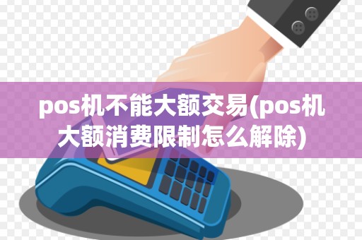 pos机不能大额交易(pos机大额消费限制怎么解除)
