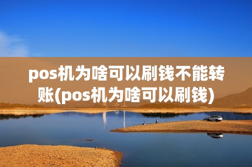 pos机为啥可以刷钱不能转账(pos机为啥可以刷钱)