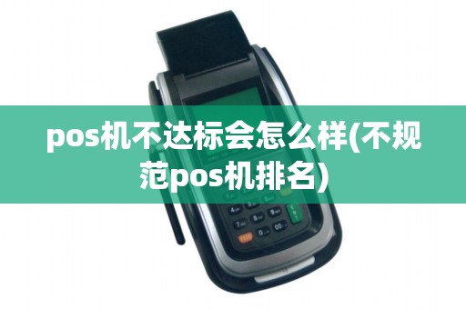 pos机不达标会怎么样(不规范pos机排名)