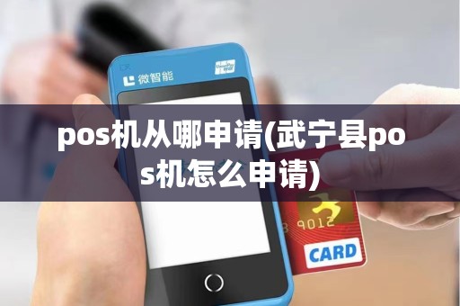 pos机从哪申请(武宁县pos机怎么申请)