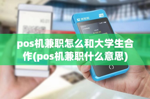 pos机兼职怎么和大学生合作(pos机兼职什么意思)