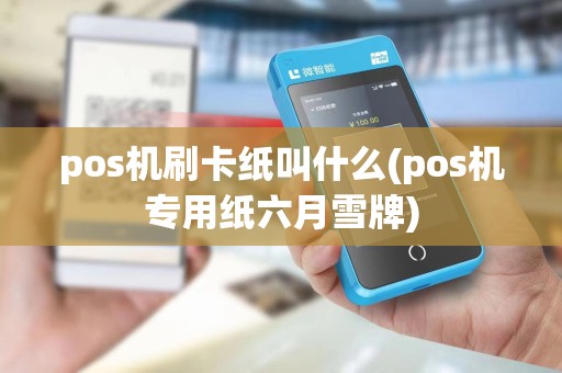 pos机刷卡纸叫什么(pos机专用纸六月雪牌)