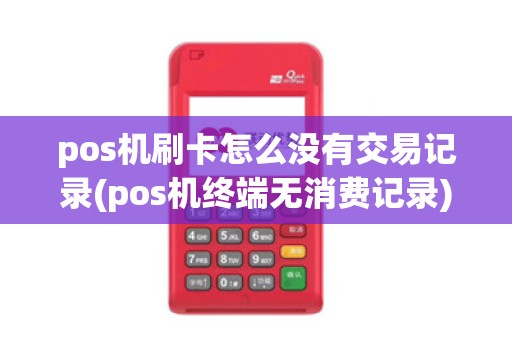 pos机刷卡怎么没有交易记录(pos机终端无消费记录)