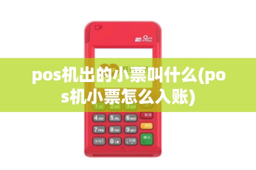 pos机出的小票叫什么(pos机小票怎么入账)