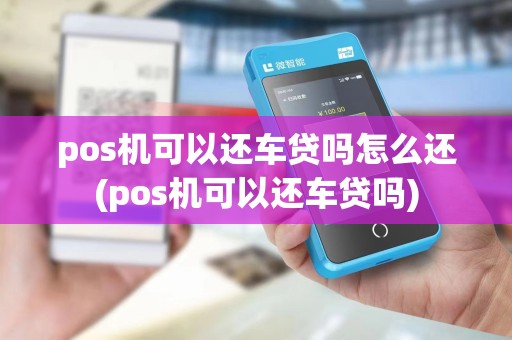 pos机可以还车贷吗怎么还(pos机可以还车贷吗)