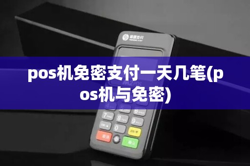 pos机免密支付一天几笔(pos机与免密)