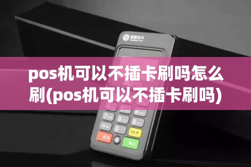 pos机可以不插卡刷吗怎么刷(pos机可以不插卡刷吗)