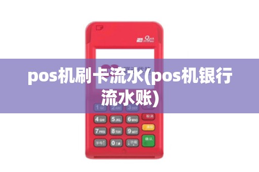 pos机刷卡流水(pos机银行流水账)