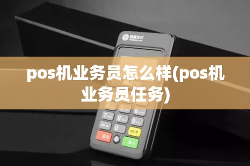 pos机业务员怎么样(pos机业务员任务)