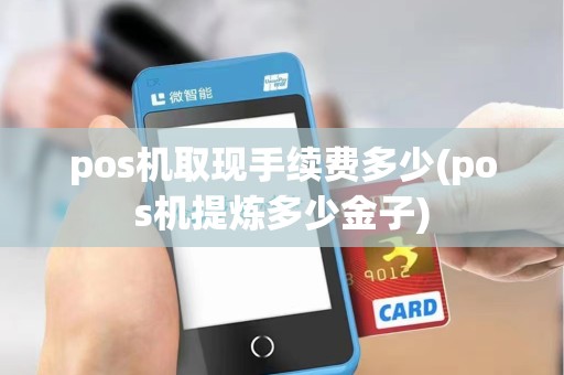pos机取现手续费多少(pos机提炼多少金子)
