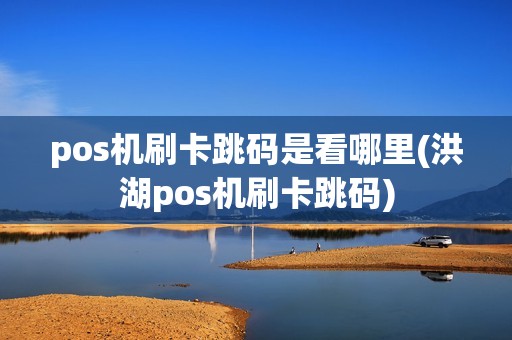 pos机刷卡跳码是看哪里(洪湖pos机刷卡跳码)