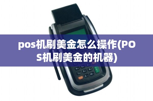 pos机刷美金怎么操作(POS机刷美金的机器)