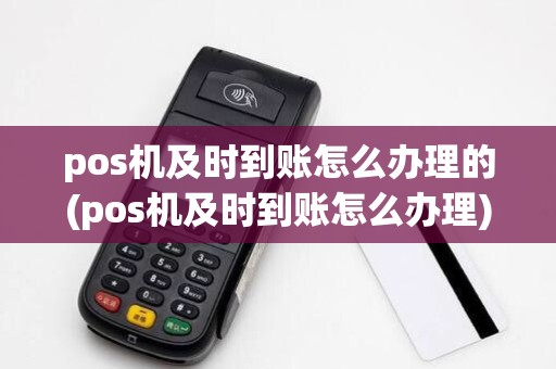 pos机及时到账怎么办理的(pos机及时到账怎么办理)