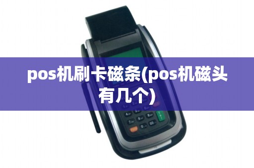 pos机刷卡磁条(pos机磁头有几个)