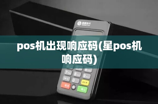 pos机出现响应码(星pos机响应码)
