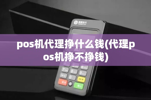 pos机代理挣什么钱(代理pos机挣不挣钱)