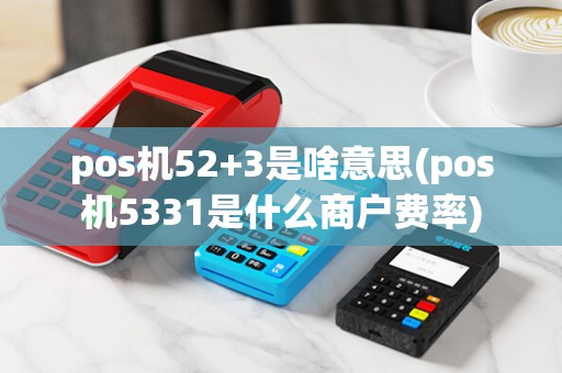 pos机52+3是啥意思(pos机5331是什么商户费率)