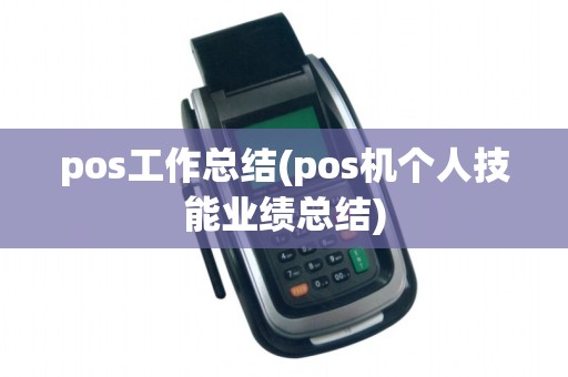 pos工作总结(pos机个人技能业绩总结)