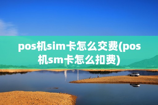 pos机sim卡怎么交费(pos机sm卡怎么扣费)