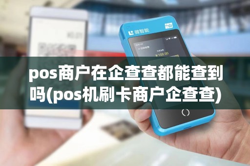 pos商户在企查查都能查到吗(pos机刷卡商户企查查)