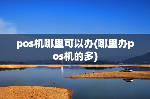 pos机哪里可以办(哪里办pos机的多)