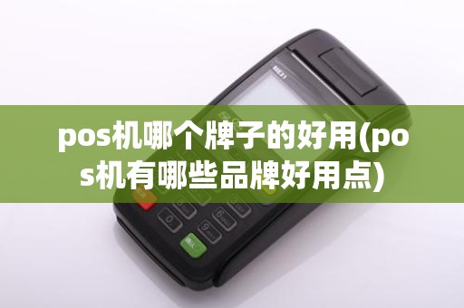 pos机哪个牌子的好用(pos机有哪些品牌好用点)