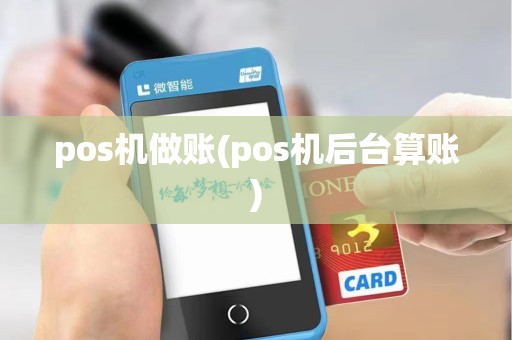 pos机做账(pos机后台算账)