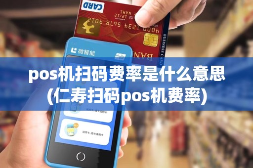 pos机扫码费率是什么意思(仁寿扫码pos机费率)