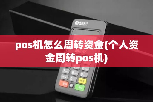 pos机怎么周转资金(个人资金周转pos机)