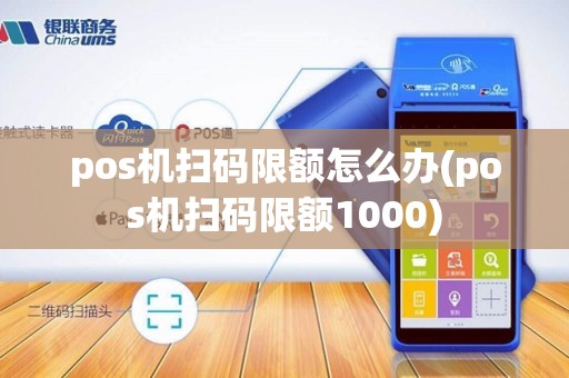 pos机扫码限额怎么办(pos机扫码限额1000)