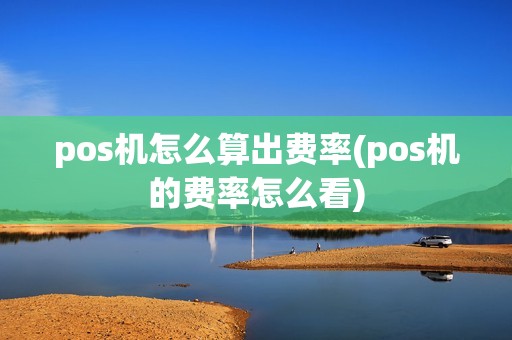 pos机怎么算出费率(pos机的费率怎么看)