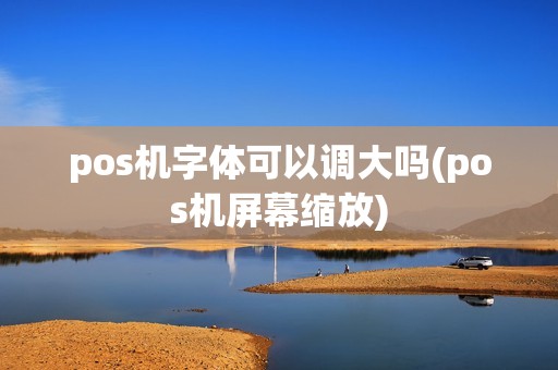 pos机字体可以调大吗(pos机屏幕缩放)