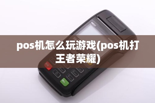 pos机怎么玩游戏(pos机打王者荣耀)