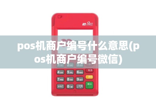 pos机商户编号什么意思(pos机商户编号微信)