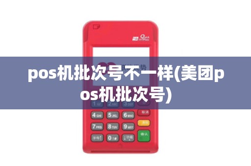 pos机批次号不一样(美团pos机批次号)