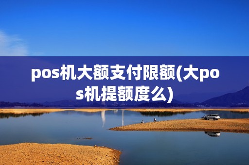 pos机大额支付限额(大pos机提额度么)
