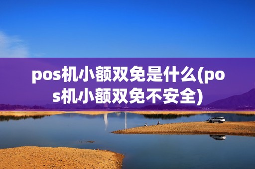 pos机小额双免是什么(pos机小额双免不安全)