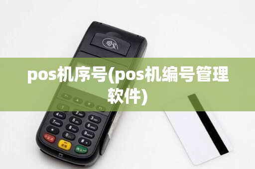 pos机序号(pos机编号管理软件)
