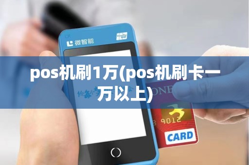 pos机刷1万(pos机刷卡一万以上)