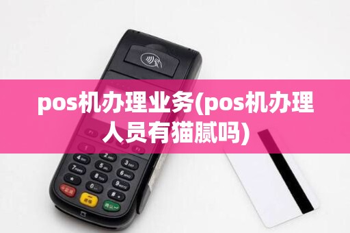 pos机办理业务(pos机办理人员有猫腻吗)