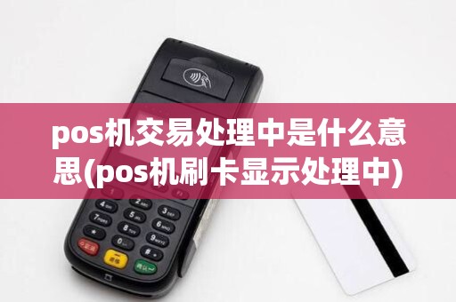 pos机交易处理中是什么意思(pos机刷卡显示处理中)
