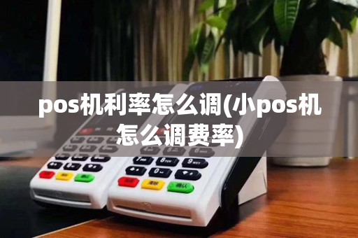 pos机利率怎么调(小pos机怎么调费率)