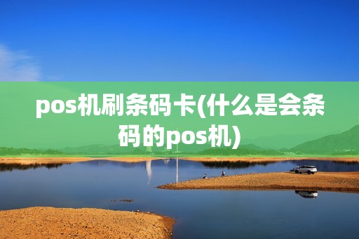 pos机刷条码卡(什么是会条码的pos机)