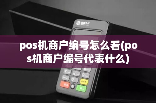 pos机商户编号怎么看(pos机商户编号代表什么)