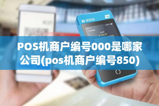 POS机商户编号000是哪家公司(pos机商户编号850)