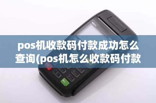 pos机收款码付款成功怎么查询(pos机怎么收款码付款)