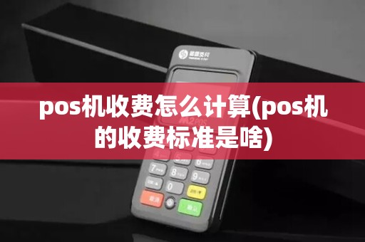 pos机收费怎么计算(pos机的收费标准是啥)